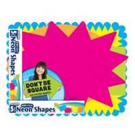 ArtSkills Neon Shapes, Pre-Cut, 5 Pack