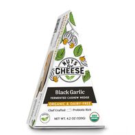 Nuts For Cheese Organic Black Garlic Dairy Free Cashew Cheese