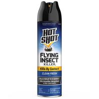 Hot Shot 15 Oz. Flying Insect Killer Aerosol Spray Clean Fresh Scent
