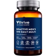 The Vitamin Shoppe Vthrive Bioactive Multivitamin for Men - Once Daily - Supports Stress, Healthy Aging (30 Vegetarian Capsules