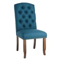 Amina Azure Dining Chair, Blue