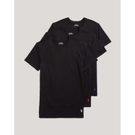 Ralph Lauren Slim Fit Cotton Crewneck Tee 3-Pack