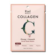 Rael Facial Sheet Masks, Collagen, Plump + Smooth