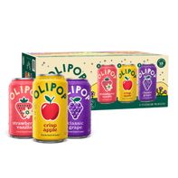 OLIPOP 6g Fiber Prebiotic Soda, Variety Pack