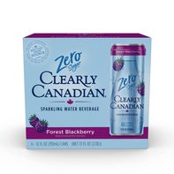 Clearly Canadian Zero Sugar, Forest Blackberry