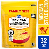 Kroger® Mexican Style Blend Shredded Cheese Family Size