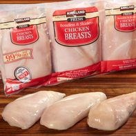 Kirkland Signature Fresh Boneless Skinless Chicken Breasts, 6 lb Avg Wt