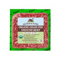 Jackie & Sons Organic Grass-Fed 90%/10% Ground Beef