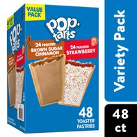 Pop-Tarts Variety Pack Toaster Pastries, Breakfast Foods, 81.2 oz, 48 Count