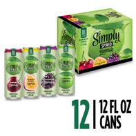Simply Spiked Limeade Variety Pack, 12 Pack, 12 fl oz Cans, 5.0% ABV