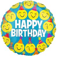 Mylar 18" Pink Birthday Pretty Balloon