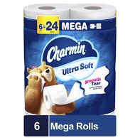 Charmin Ultra Soft Toilet Paper, Mega Rolls
