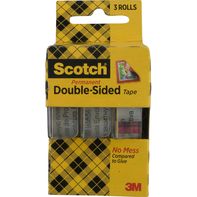 Scotch Tape, Double-Sided, Permanent