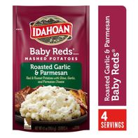 Idahoan Baby Reds with Roasted Garlic & Parmesan Mashed Potatoes