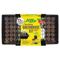 Jiffy 72 Peat Pellet Pro Seed Starting Greenhouse With Superthrive