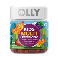 OLLY Kids Multivitamin and Probiotic Berry Flavor Gummy Supplement