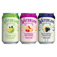 Waterloo Sparkling Water, Variety Pack, 12 fl oz, 24 ct