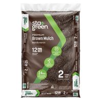 Sta-Green Premium 2-cu ft Brown Mulch