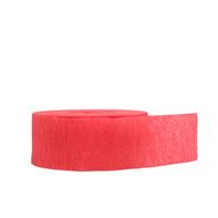 Crepe Paper Streamer - Red - 175-ft. x 1.75-in