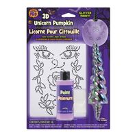Fun World 3D Unicorn Pumpkin Decorating Kit