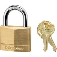 Master Lock® Brass Keyed Padlock