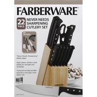 Farberware Cutlery Set, 22 Piece