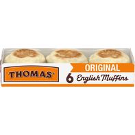 Thomas’ 6 count, Original English Muffins