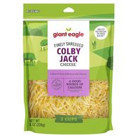 Giant Eagle Fancy Shredded Colby Jack Cheese