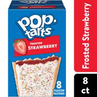 Pop-Tarts Frosted Strawberry Toaster Pastries, Breakfast Foods, 8 Count