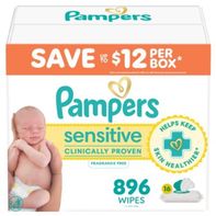 Pampers Baby Wipes Sensitive