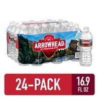 ARROWHEAD Brand  Mountain Spring Water, 16.9-ounce plastic bottles (Pack of 24)