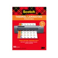 3M Letter Size Thermal Laminating Pouches
