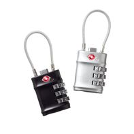 Travelon TSA Accepted Cable Locks, 2 1-1/4 x 1/2 x 3-3/8 in