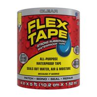 Flex Tape Clear Strong Rubberized Waterproof Tape