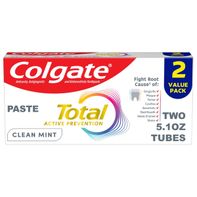 Colgate Total Active Prevention Clean Mint Toothpaste Double Pack