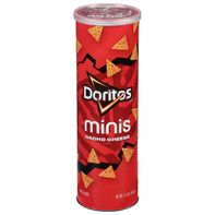 Doritos Tortilla Chips, Nacho Cheese Flavored, Minis
