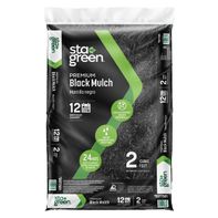 Sta-Green Premium 2-cu ft Black Mulch