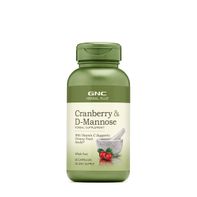 Gnc Herbal Plus Cranberry & D-mannose With Vitamin C Supports Urinary Tract Health Herbal Supplement Capsules Whole Fruit