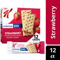 Special K Bar Kellogg's Special K Bar Strawberry Pastry Crisps, 100 Calorie Snacks, 5.28 oz, 12 Count