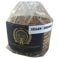 Dutch Syrup Waffle Company Organic Vegan Crispy Wafer With Caramel