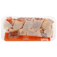 Store Brand Natural Bone-in Chicken Thighs Value Pack Fresh