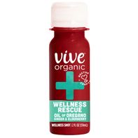 Vive Organic Wellness Rescue Shot- Oil of Oregano & Ginger (2oz shot)