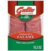 Gallo Salame Salame® Deli Thin Sliced Italian Dry Salami Lunch Meat, 15.2 oz