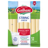 Galbani Whole Milk Mozzarella String Cheese