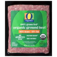 O Organics Beef, Organic, Ground, 85%/15%