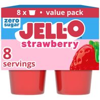 Jell-O Strawberry Sugar Free Refrigerated Gelatin