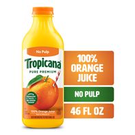 Tropicana Pure Premium Original No Pulp No Sugar Added 100% Orange Juice