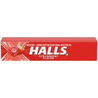 Halls Relief Strawberry Cough Drops 1 oz
