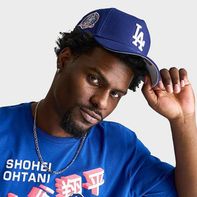 New Era Los Angeles Dodgers MLB 9FORTY Snapback Hat, One Size