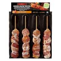 Marcangelo® Honey BBQ Bacon Wrapped Chicken Skewer